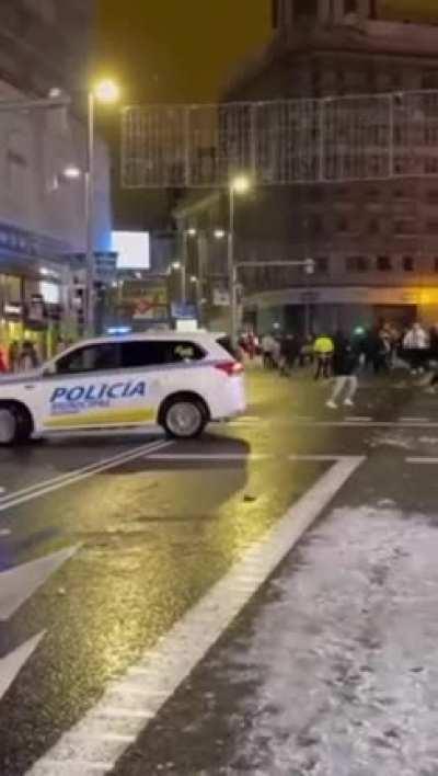 One year ago Storm Filomena brought heavy snow to the Iberian Peninsula. This is Madrid.