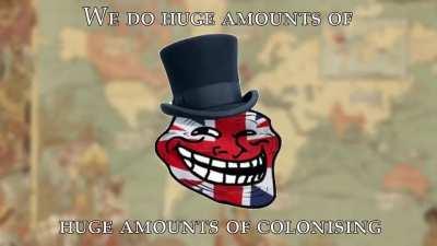 We do a little colonizing