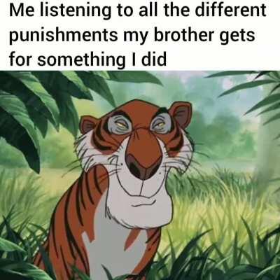 Ah yes, the sound of evil happiness