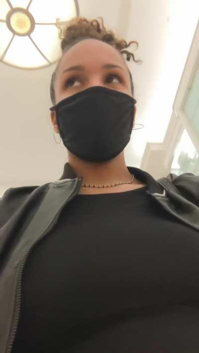 A surprise for the guys on the ground floor