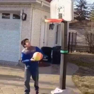 HMJB while I play basketball.