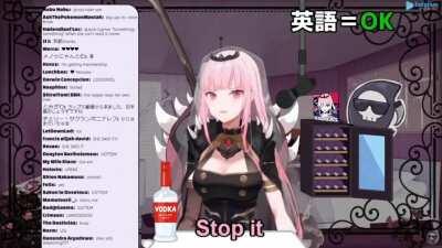 Learning alphabet with Hololive