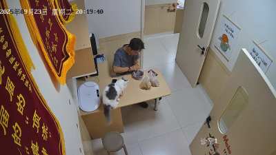 A man was going to enjoy his food.