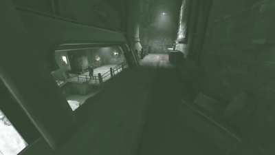 The guards watching Sokolov sprinting out of his lab when they where supposed to protect him...