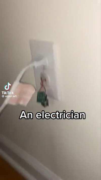 Today is the day I become an electrician… Or die…