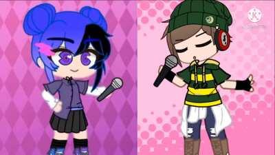 i remade the outfit battle cause the old one wasn’t that great (i messed you with the down sprites on Golden Freddy but eh) link to original vid in comments