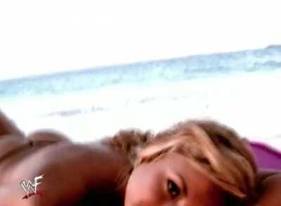 Stacy Keibler knows how to stand out