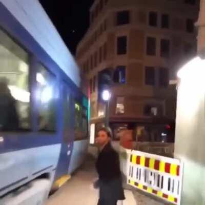 Running without looking