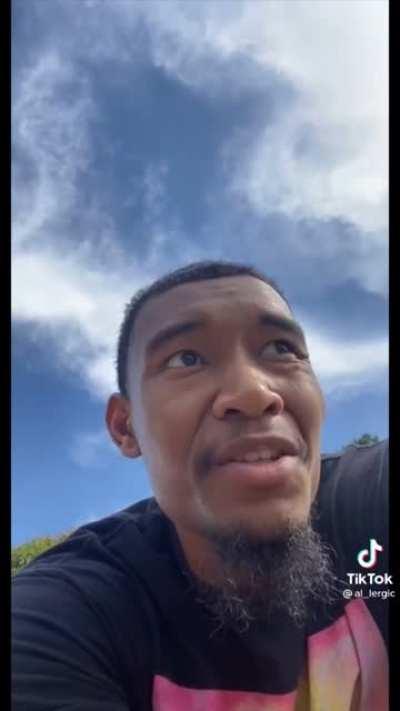 Man finds a fish in a ditch and decides to take action