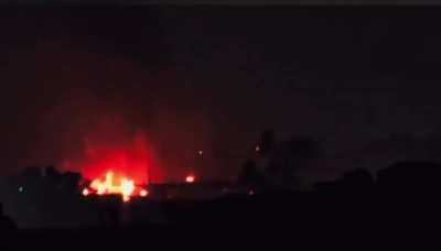 PAF C-130J on Fire at Rawalpindi by Indian missile