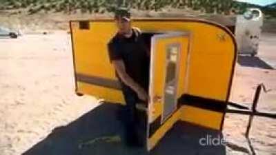 I found... this. No people were harmed in the making of this