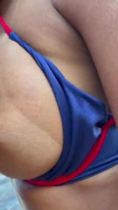 Giving the guys a show