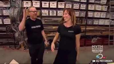 Kari Byron proves that girls do fart
