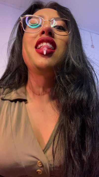 If I let this drop fall on your face, what would happen? 