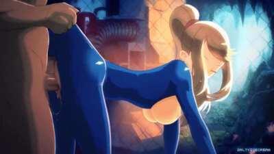 Samus rough-fucked in her suit (SaltyIceCream) [Metroid/Smash Bros]