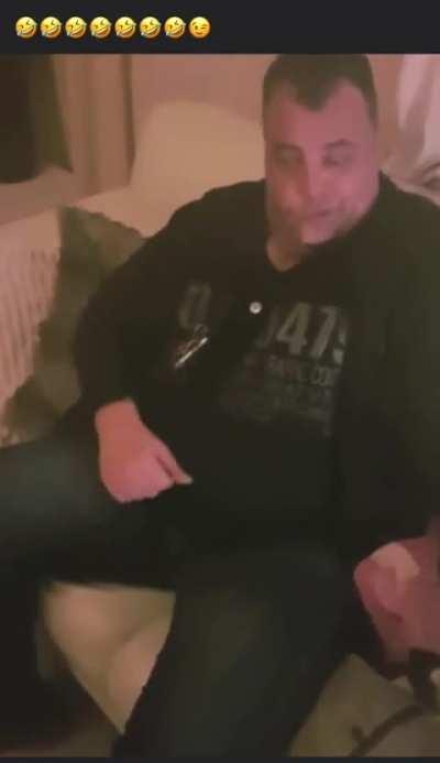 This dude on the verge of od