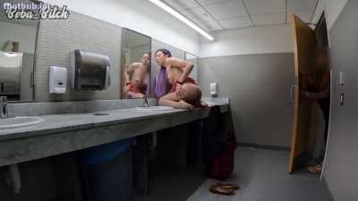 Even the public sinks aren't safe