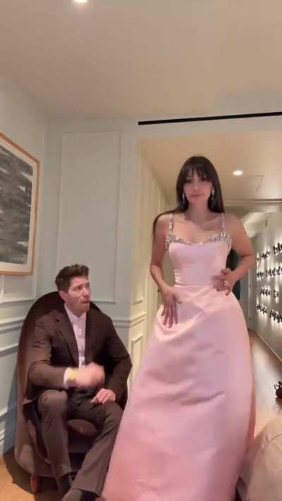 Nina TikTok | showing her dress for Phoebe’s wedding | 5/18/25