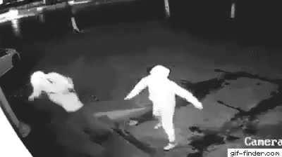 The “B” team looters..