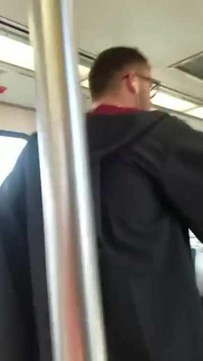 WCGW rapping out loud and annoying other passengers