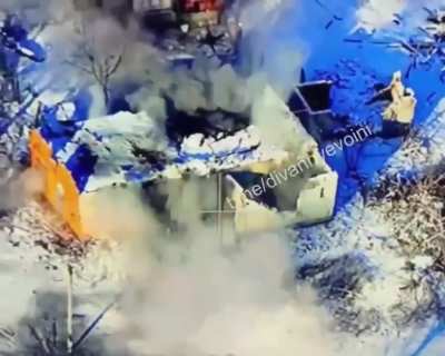 Russian FPV drones hits on Ukrainian soldiers