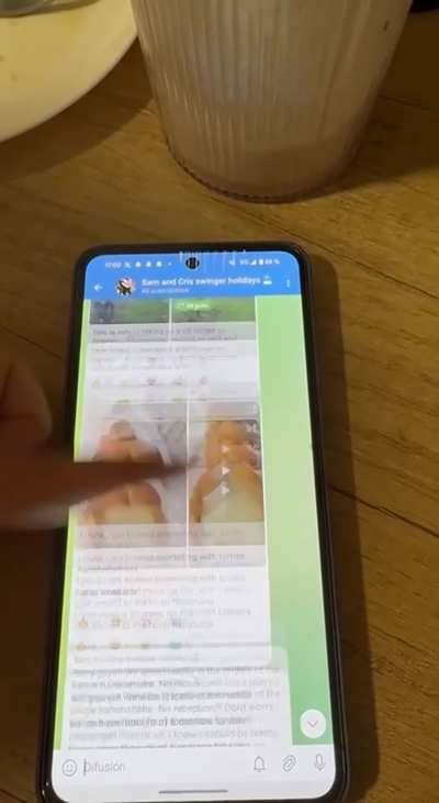 I went on vacation with my friend Chris to a swiger hotel and we created a group on telegram to share all our adventures. Do you want to be part of it and enjoy the fun?