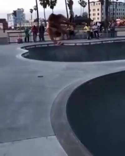 HMRB while I show up everyone at the skatepark