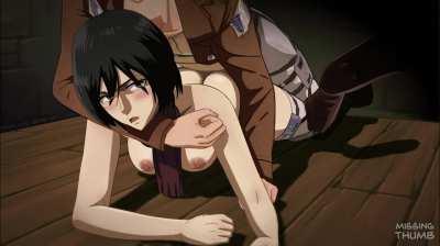 Mikasa fucked from behind