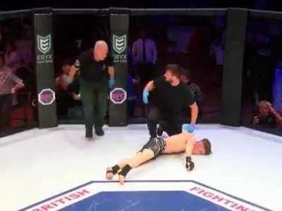 Pretending to touch gloves