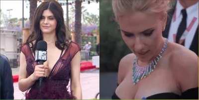Alexandra Daddario vs Scarlett Johansson