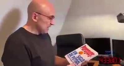 Yo exponiendo en clase