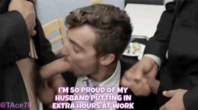 Proud cuck clueless husband