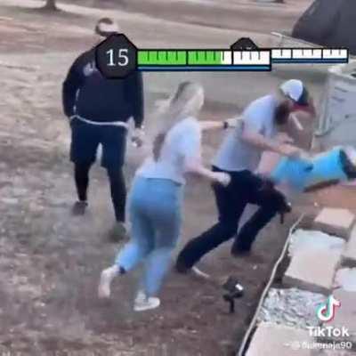 My man just runs with it