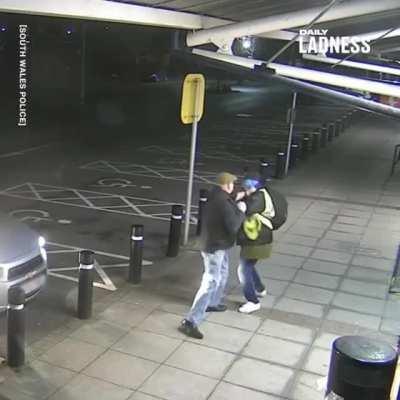 A 77-year-old man bravely fought back as he was attacked by a stranger demanding he hand over his cash and bank card