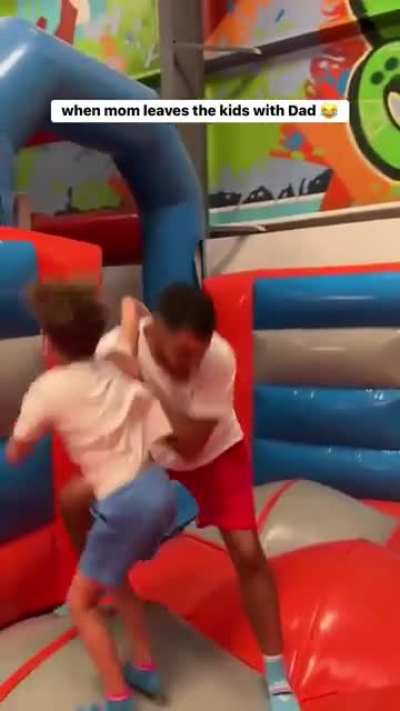 How father and sons bond