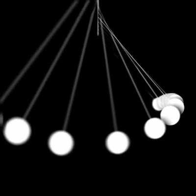 Hypnotic Pendulum 1 | GIF Loop by Xponentialdesign [OC]