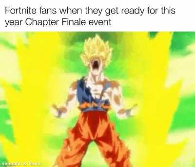 Fortnite Players when they were waiting for the Fracture Event of the Chapter 3 finale to come in few days