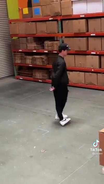 Does this count? Incredible footwork.