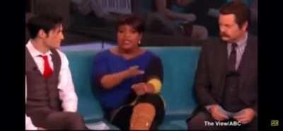 2013, Barbara Walters exasperated at Corey Feldman for speaking out about pedophiles. Walters eventually proclaims “You’re damaging an entire industry!” Note how he claims the only person who did not take advantage of him was Michael Jackson.