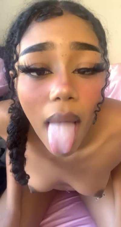 Waiting to swallow your load