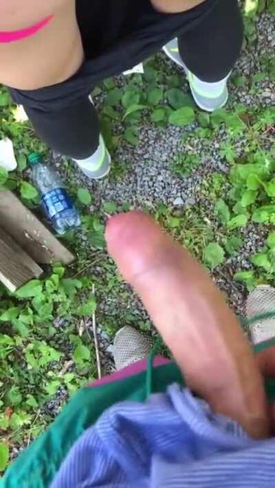 before we fuck outside