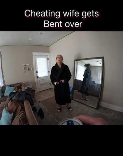 cheating wife gets Cought