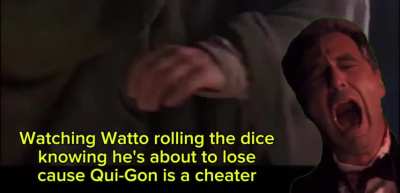 Shame on you, master jedi