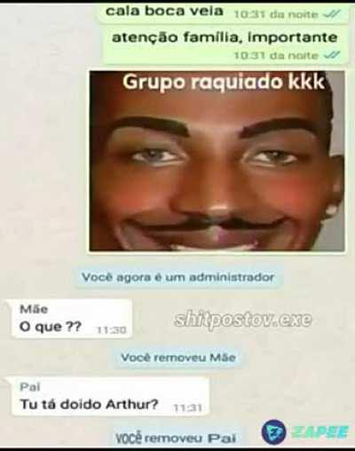 Grupo da família…