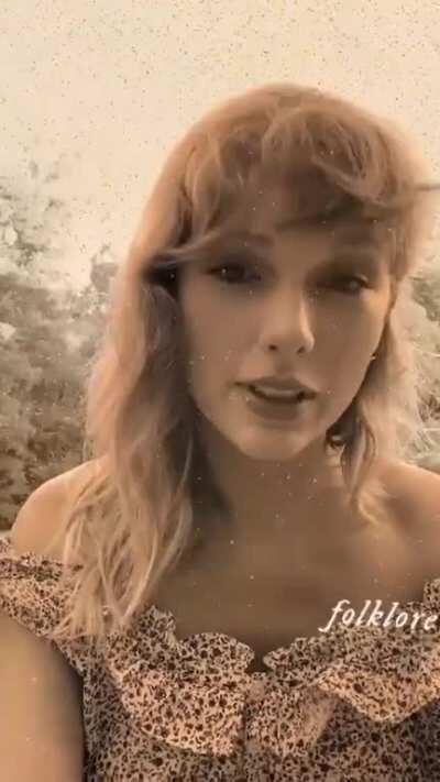 Instagram Story - folklore Sepia filter!