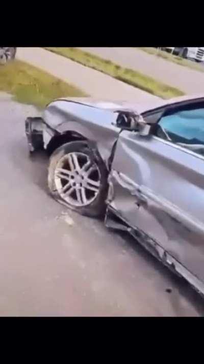 You just got passed by a girl...