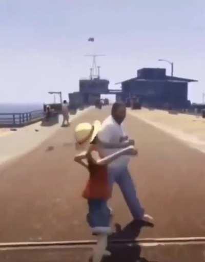 Luffy a menace to society