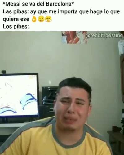 No te vayas mesi 😔🤘