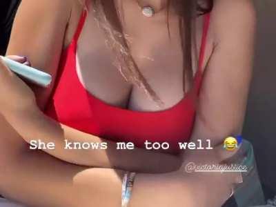 She knows me too well