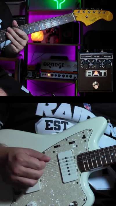 Playing nirvana with: ProCo Rat / Full video on my YouTube channel